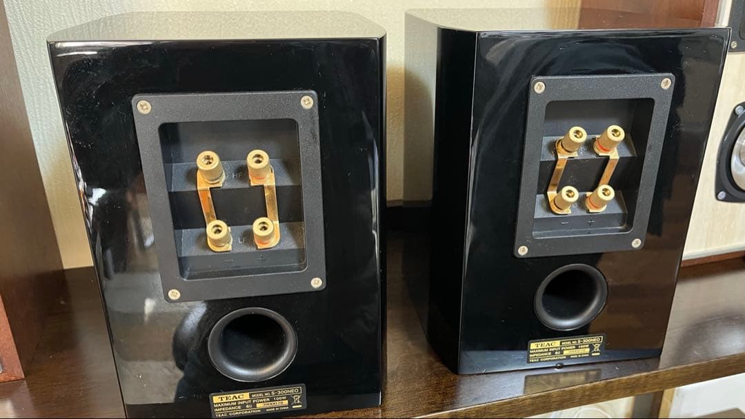 TEAC s-300neo スピーカー 2台セット ブラック