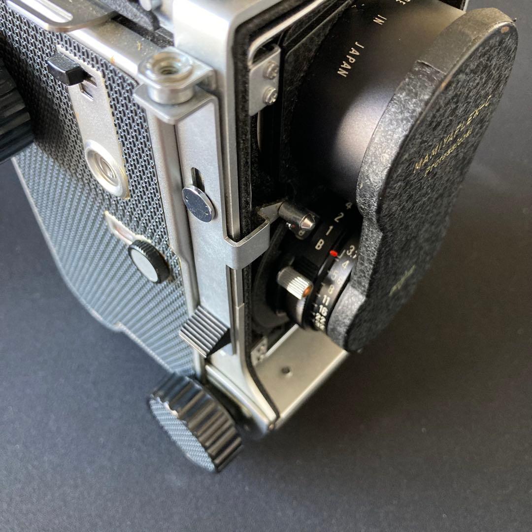 【美品】MAMIYA C220 80mm 3.7 マミヤ 二眼レフカメラ