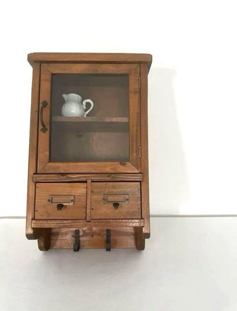 vintage shelf飾り棚 壁掛け ヴィンテージ シェルフ キャビネット