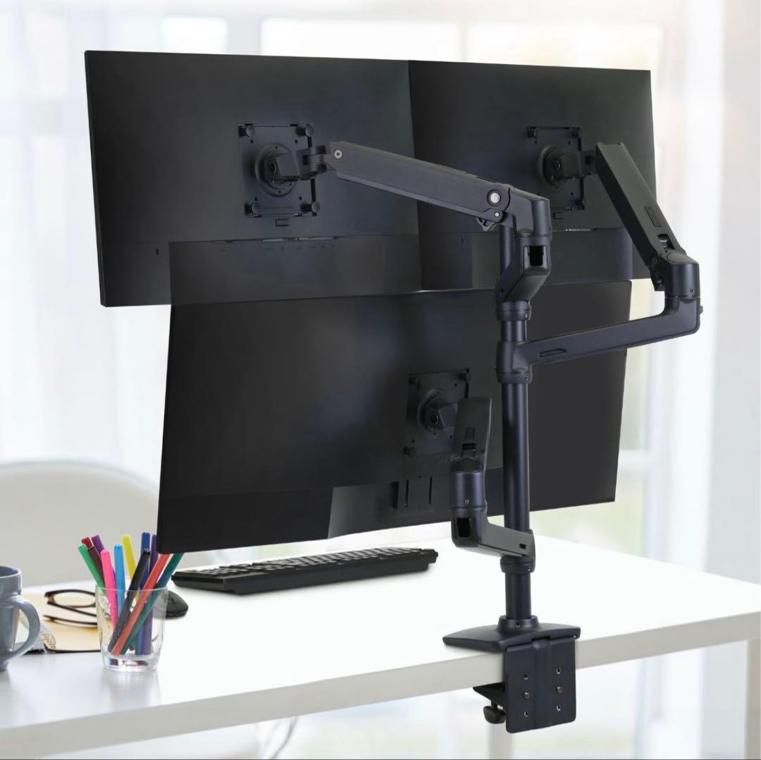 エルゴトロン 追加用LXアーム マットブラック