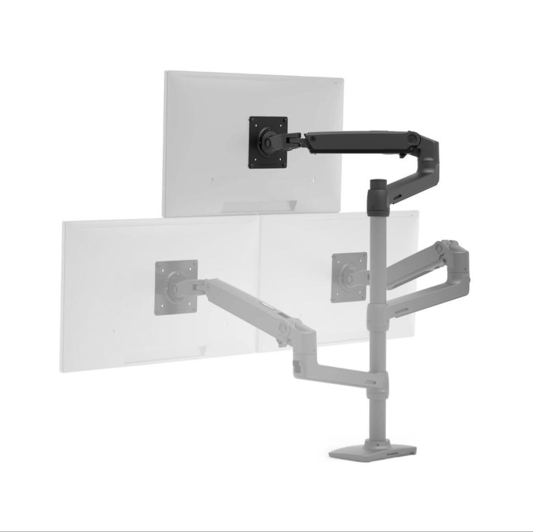 エルゴトロン 追加用LXアーム マットブラック