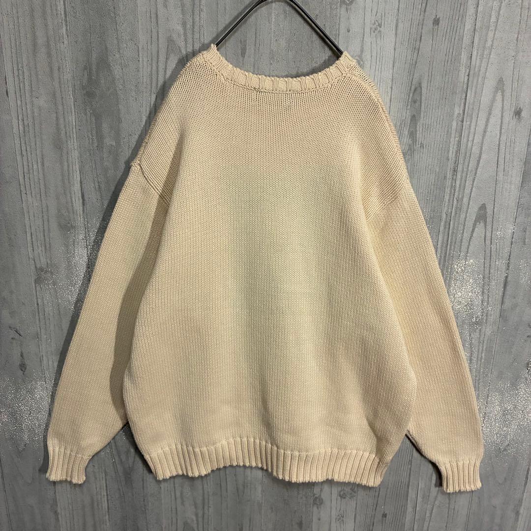 【最高デザイン】ヒステリックグラマー　デビルガールロゴ　コットンニット　L