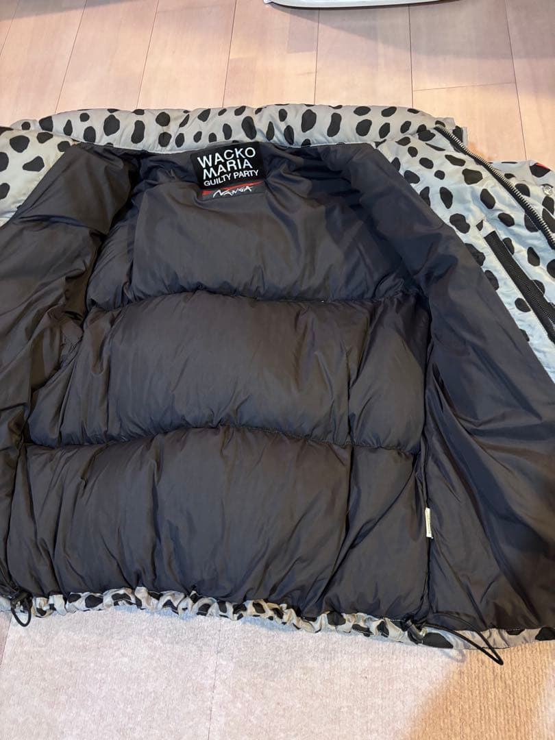 WACKO MARIA × NANGA レオパード　ダウン　木村拓哉着用モデル