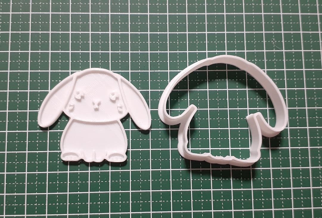 クッキー型　うさぎチョイス　9種類から選んでください