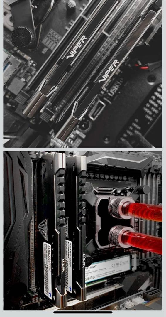 64GB DDR4 メモリ 3600MHz 32gb×2枚