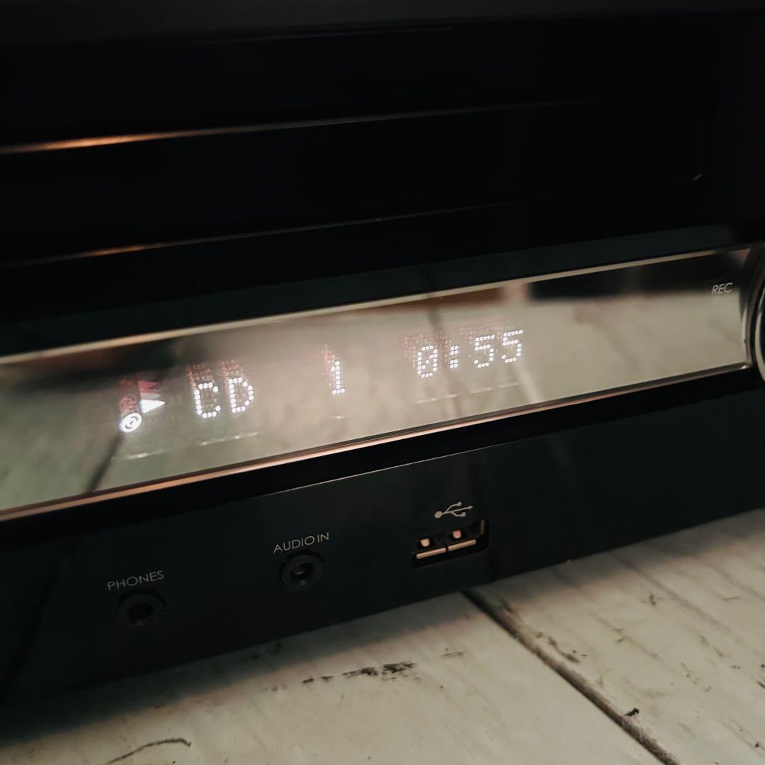 JVCケンウッド　EX-S3-B コンパクトコンポ　CD IPHONE ドック