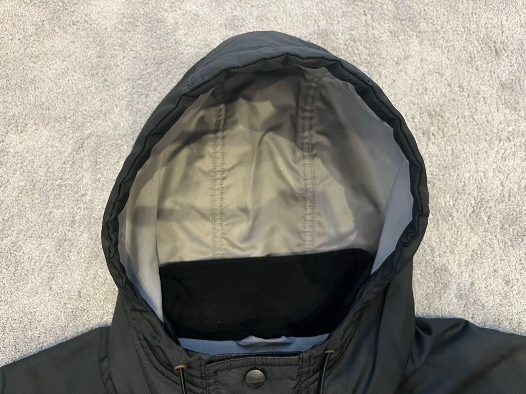 90s Nike 銀タグ フード付きナイロンジャケット XL ブラック