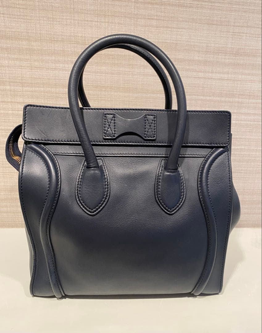 【Yuka様限定】セリーヌラゲージミニショッパートート　ネイビー