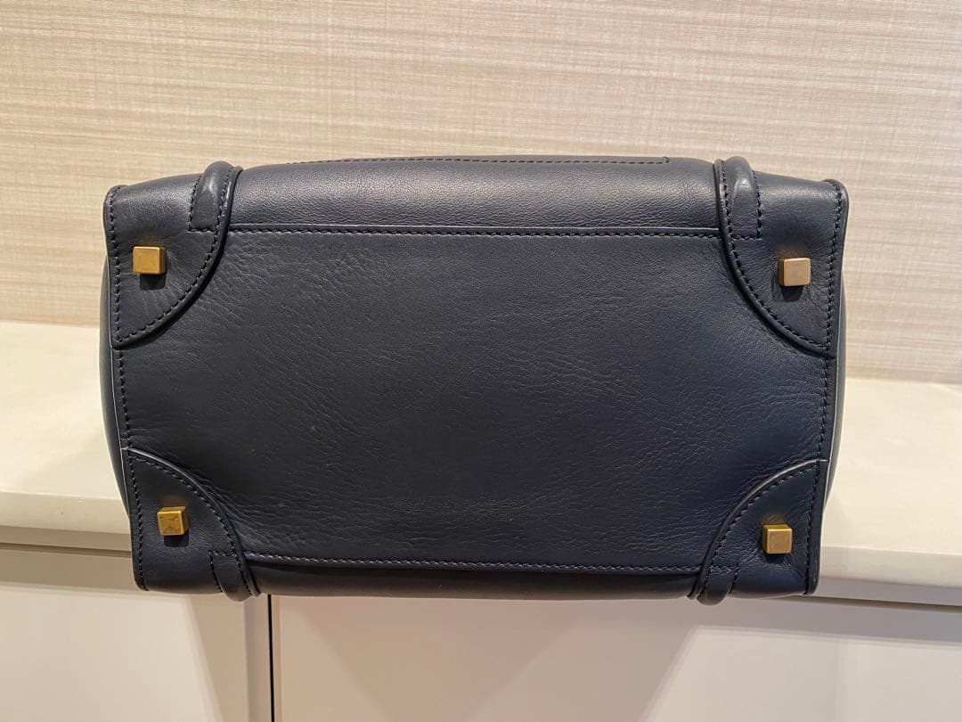 【Yuka様限定】セリーヌラゲージミニショッパートート　ネイビー