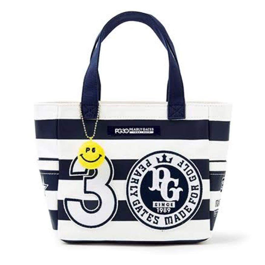 PEARLY GATES カートバッグ　30周年ワッペンニコちゃん