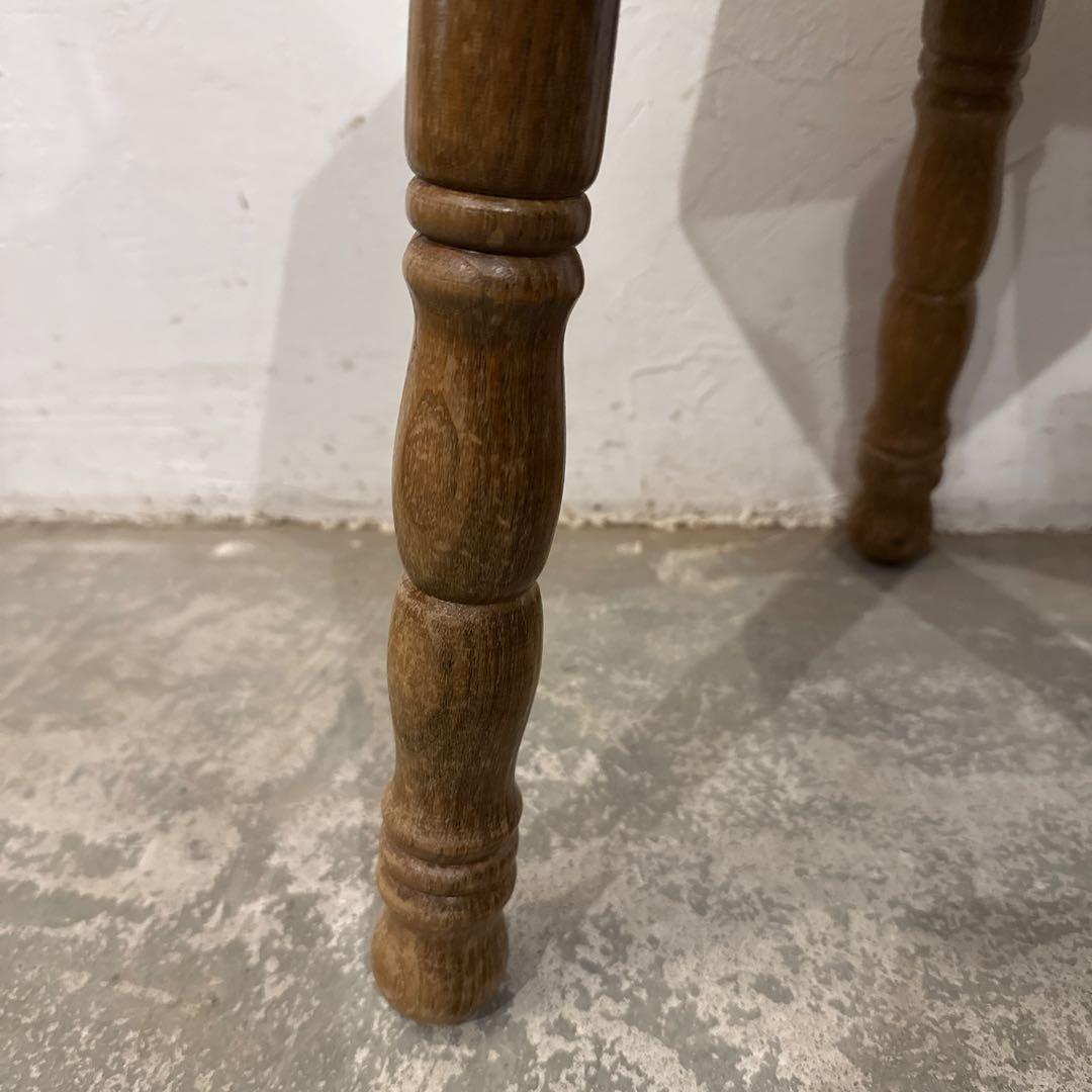 年末年始saleヴィンテージ　木製サイドテーブル　花台