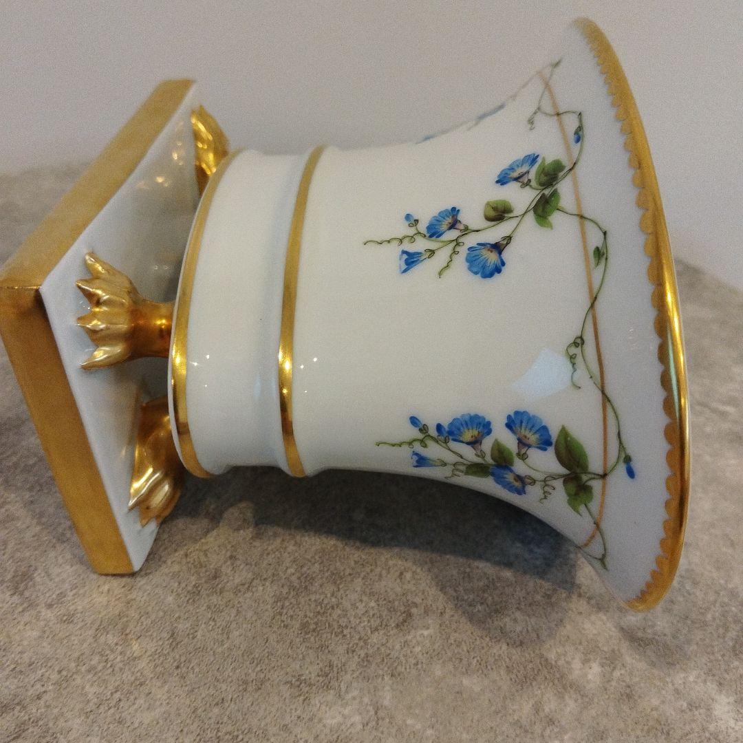 ヘレンド　フラワーベース　インテリア　楕円形　置物