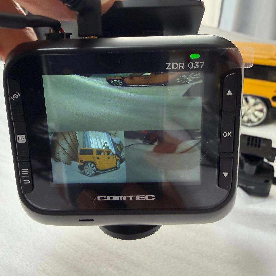 コムテック ドライブレコーダー ZDR037 中古品