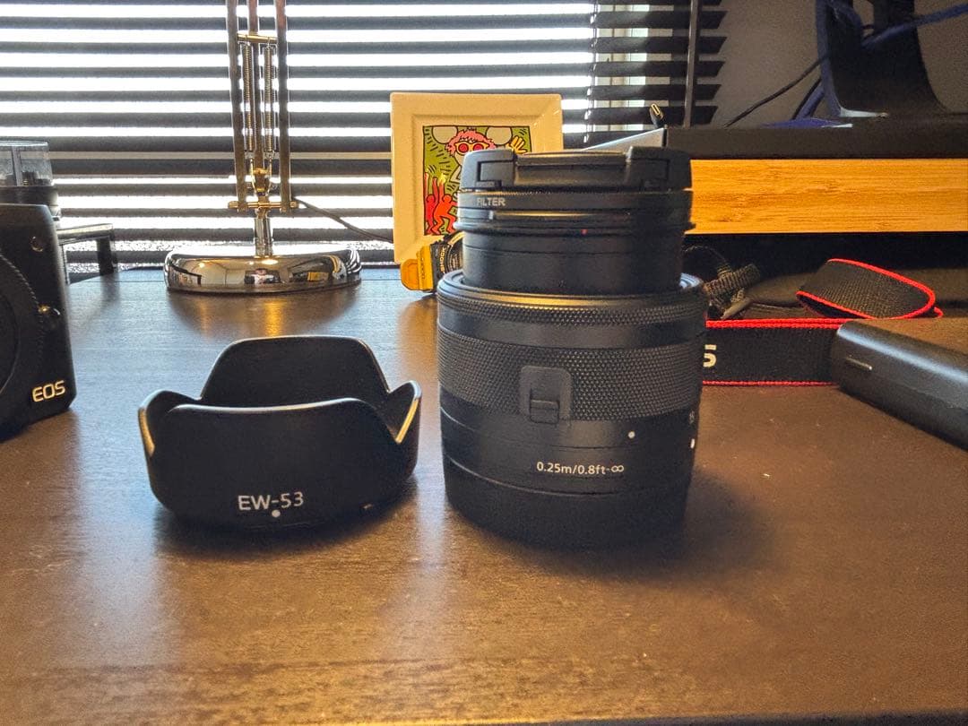 Canon EOS eos kiss M2 15-45mmレンズセット