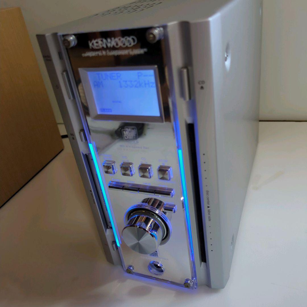 【良品】KENWOOD ケンウッド CD MDコンポ RD-ES3MD