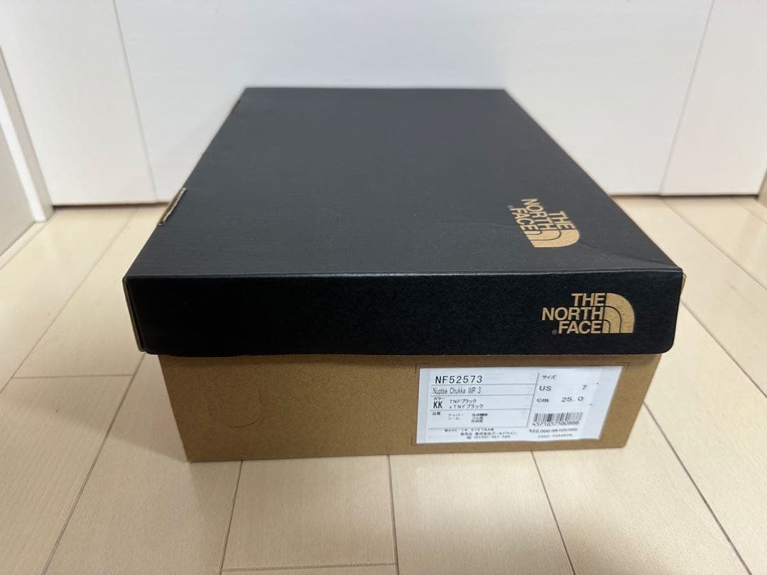 新品未使用タグ付 25㎝★ノースフェイスヌプシチャッカウォータープルーフ