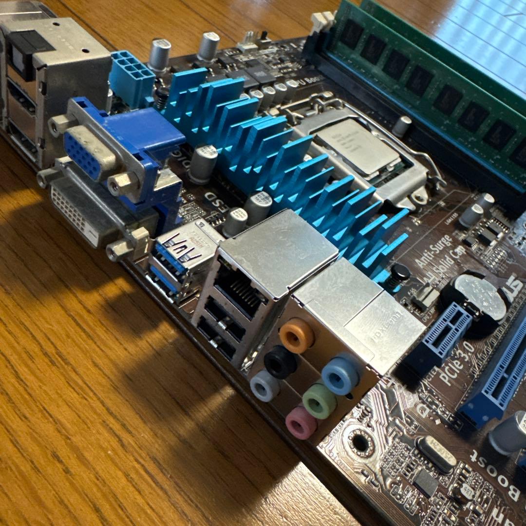 PBH77-V + CORE i7-3770/16gbメモリセット