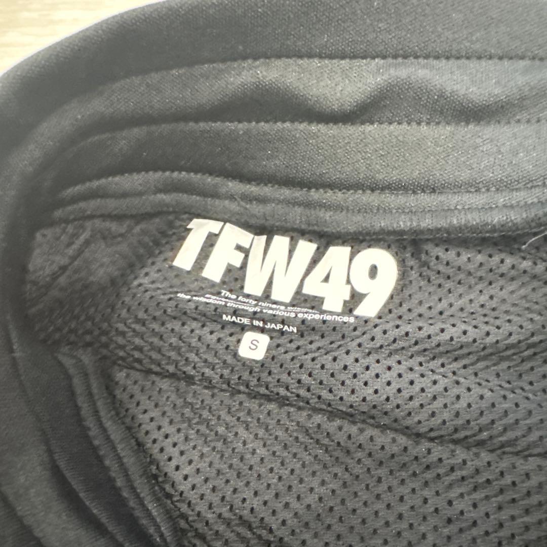 TFW49 ブラックダンボールジョガーパンツ S