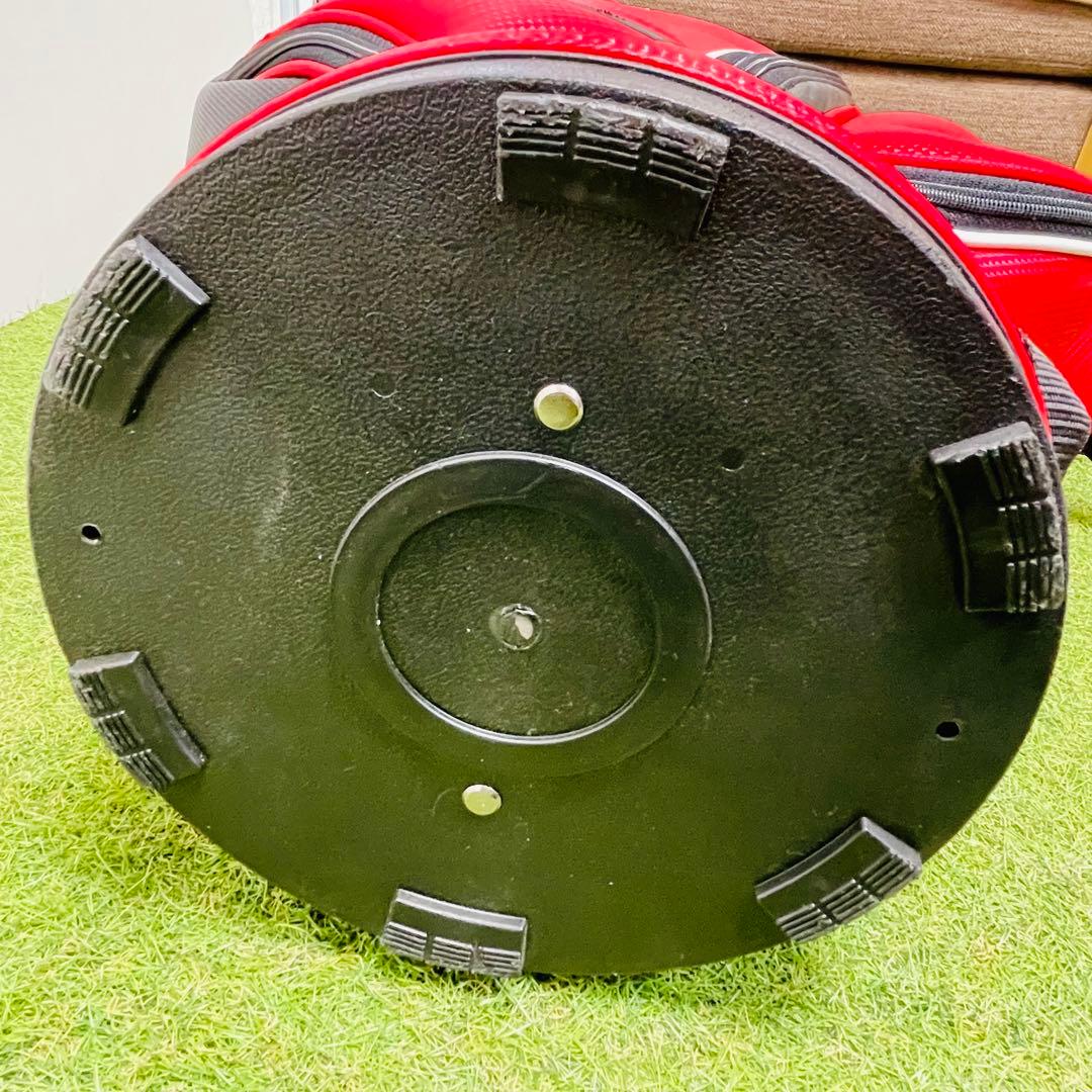 Puma 赤 キャディバッグ ゴルフ プーマ