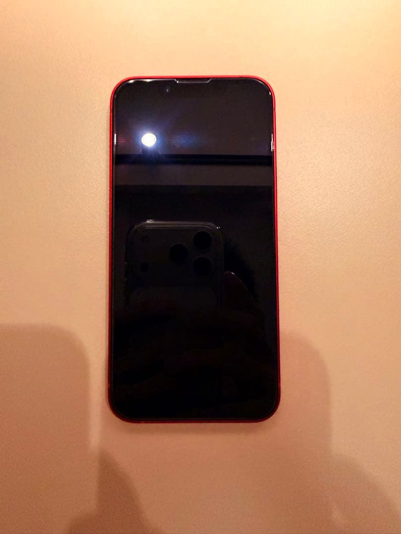 【極美品】iPhone 13 mini 256GB RED SIMフリー