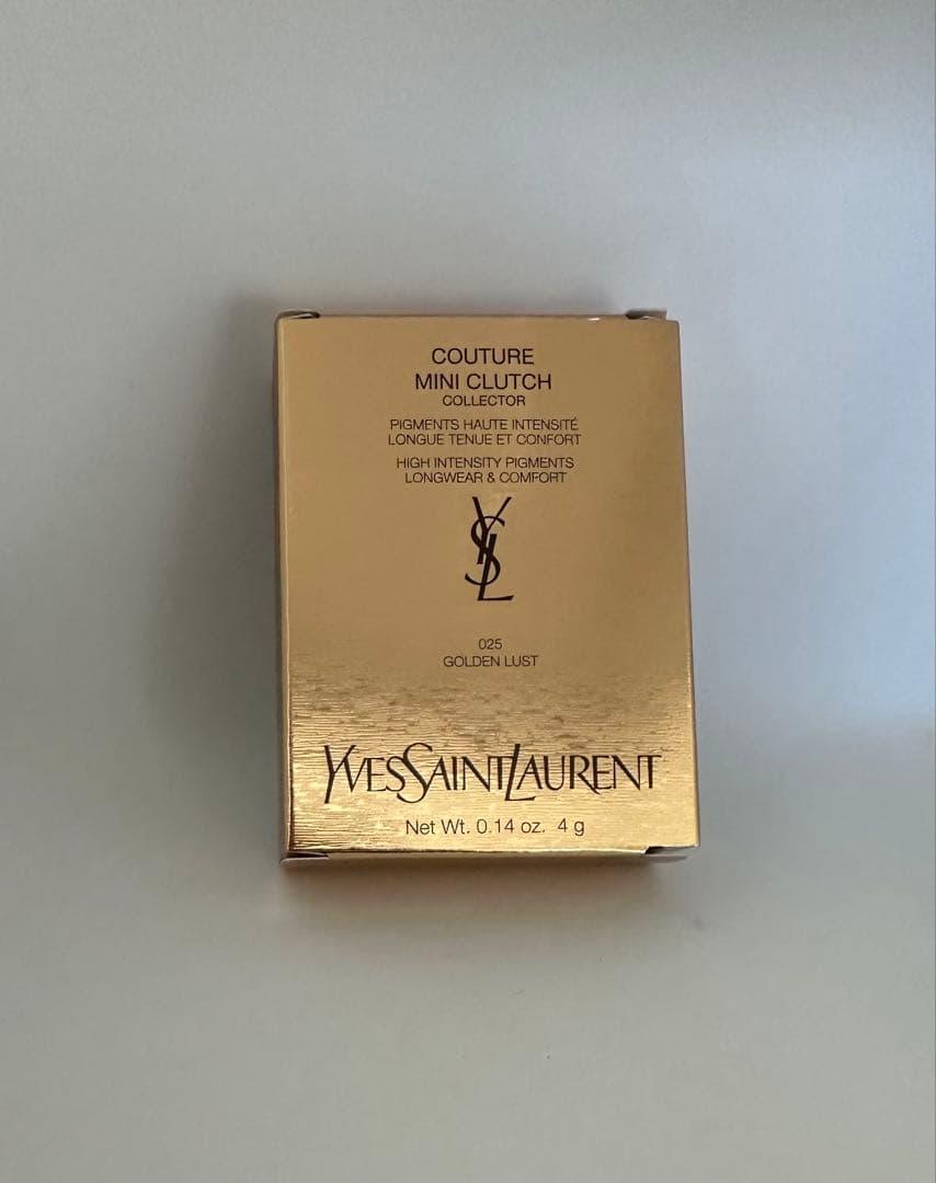 YSL COUTURE MINI CLUTCH 025ゴールデンラスト【限定品】