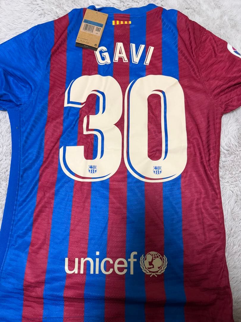 バルセロナユニフォーム21/22シーズン Mサイズ ガビ 背番号30番 タグ付