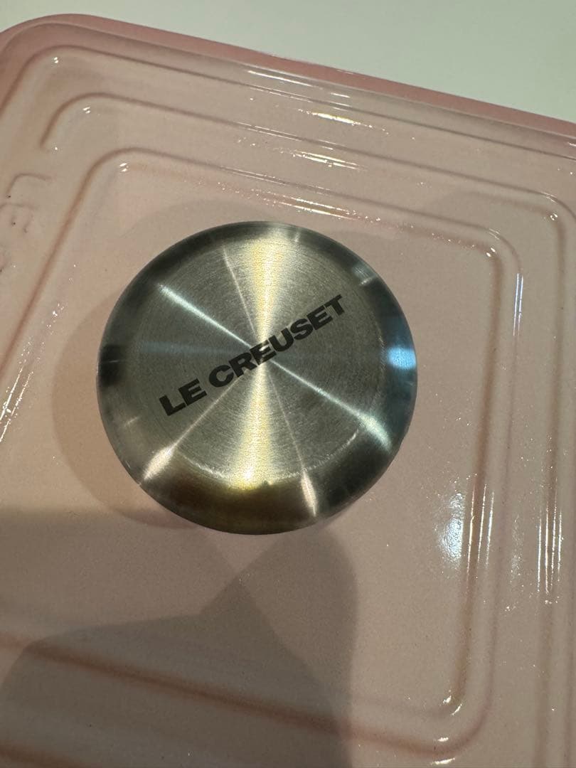 LE CREUSET 鋳鉄製 両手鍋 ピンク 約24cm