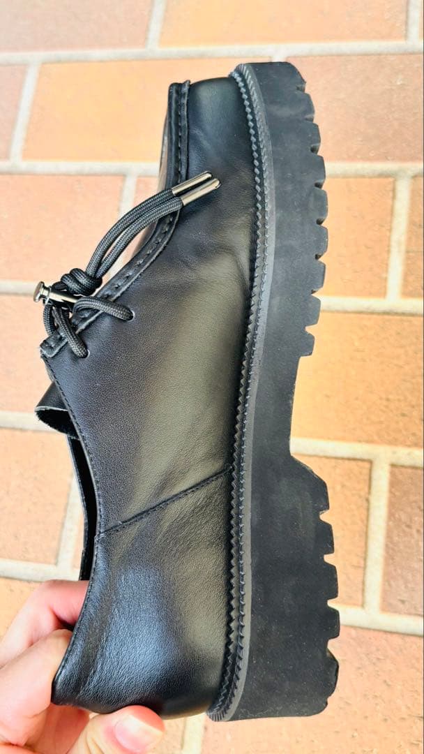 ちはる CTHY TIROLEAN LETHER DAD SHOES