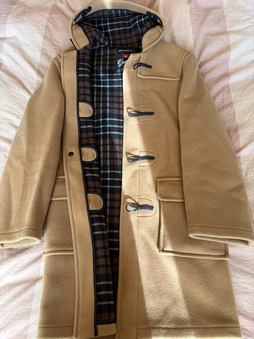 【極美】グローバーオール　ダッフルコート ベージュ　ボーイズマーケット