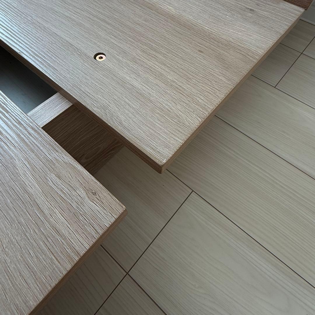 LOWYA ロウヤ 木目調ローベッド フレーム シングル