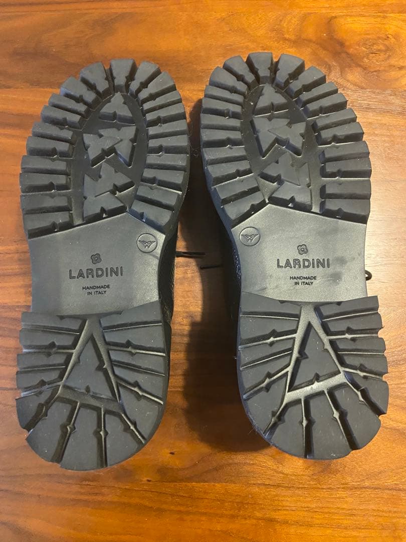 LARDINI ドレスシューズ 黒 レザー