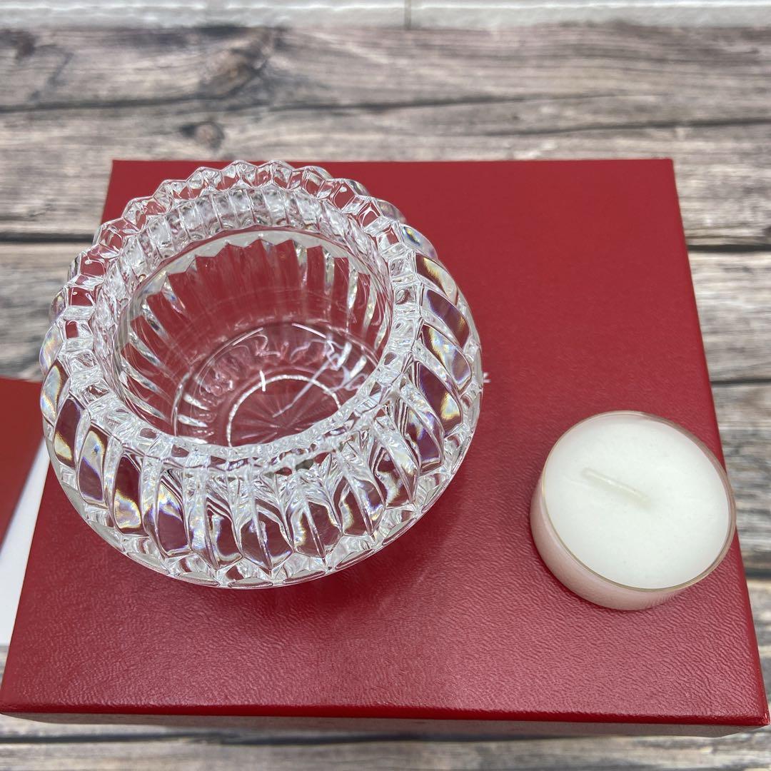 【未使用】Baccarat バカラ ミルニュイ　キャンドル ホルダー