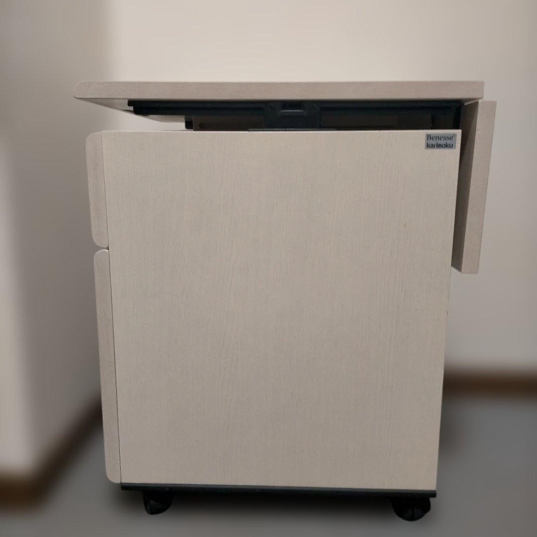 カリモクベネッセ学びデスクの脇机