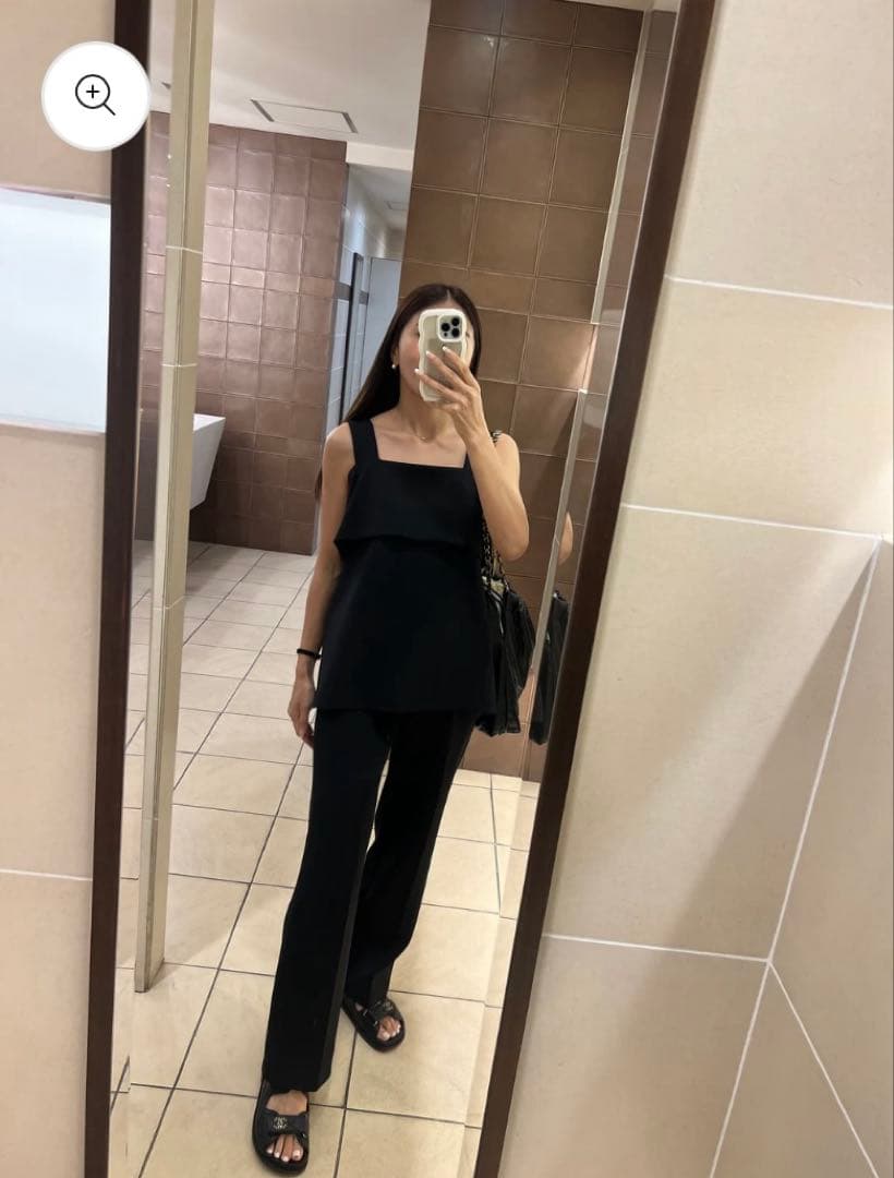 トップス Biraku bustier tops (Black)