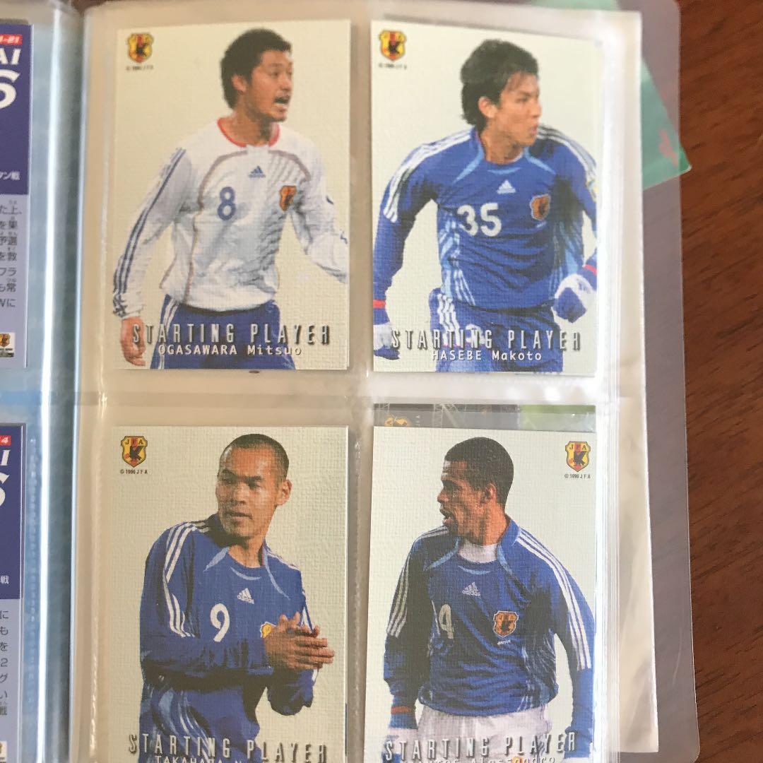 カルビーサッカー日本代表チップス2006年版　限定ファイル&カードセット