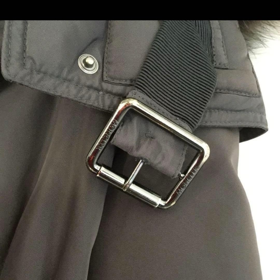 美品 入手困難モンクレール PHALANGEREファーフード付きダウンコート