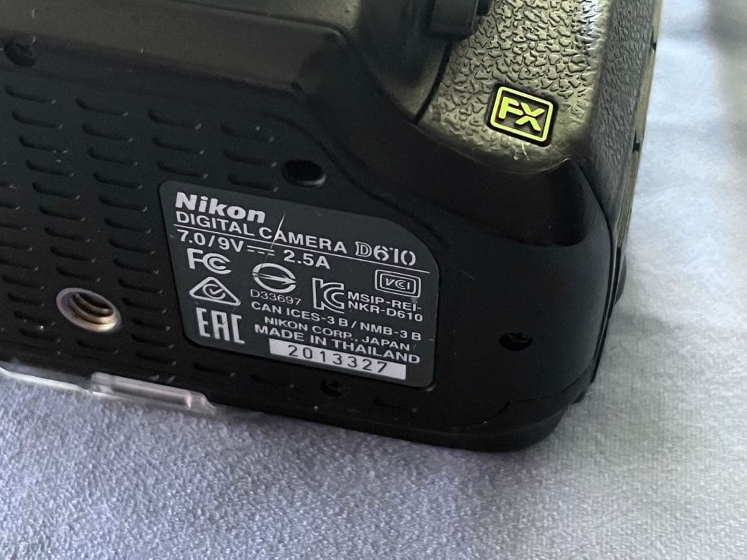デジタルカメラ Nikon D610