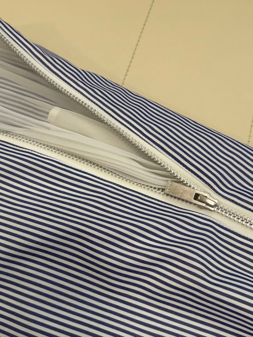 【美品】sacai サカイ サイドジッププリーツシャツワンピース