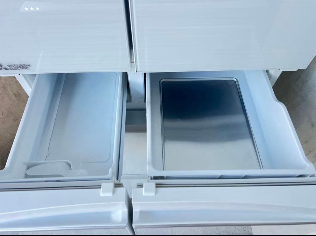 三菱 MR-MX46G-W1 ノンフロン冷蔵庫/冷凍庫（2021年モデル）