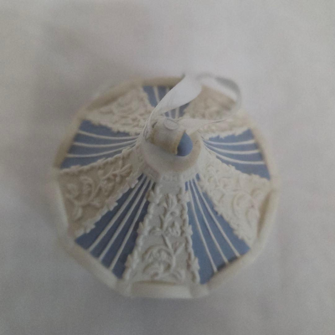 ウェッジウッド　ホリディオーナメント　メリーゴーランド　ブルー