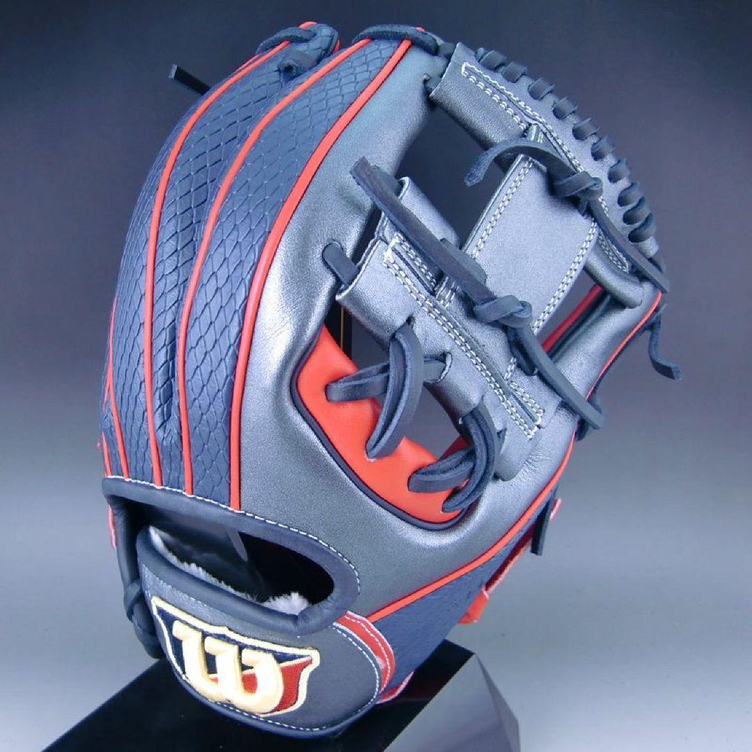 値下げ不可　ウィルソン86型内野手用　限定カラー