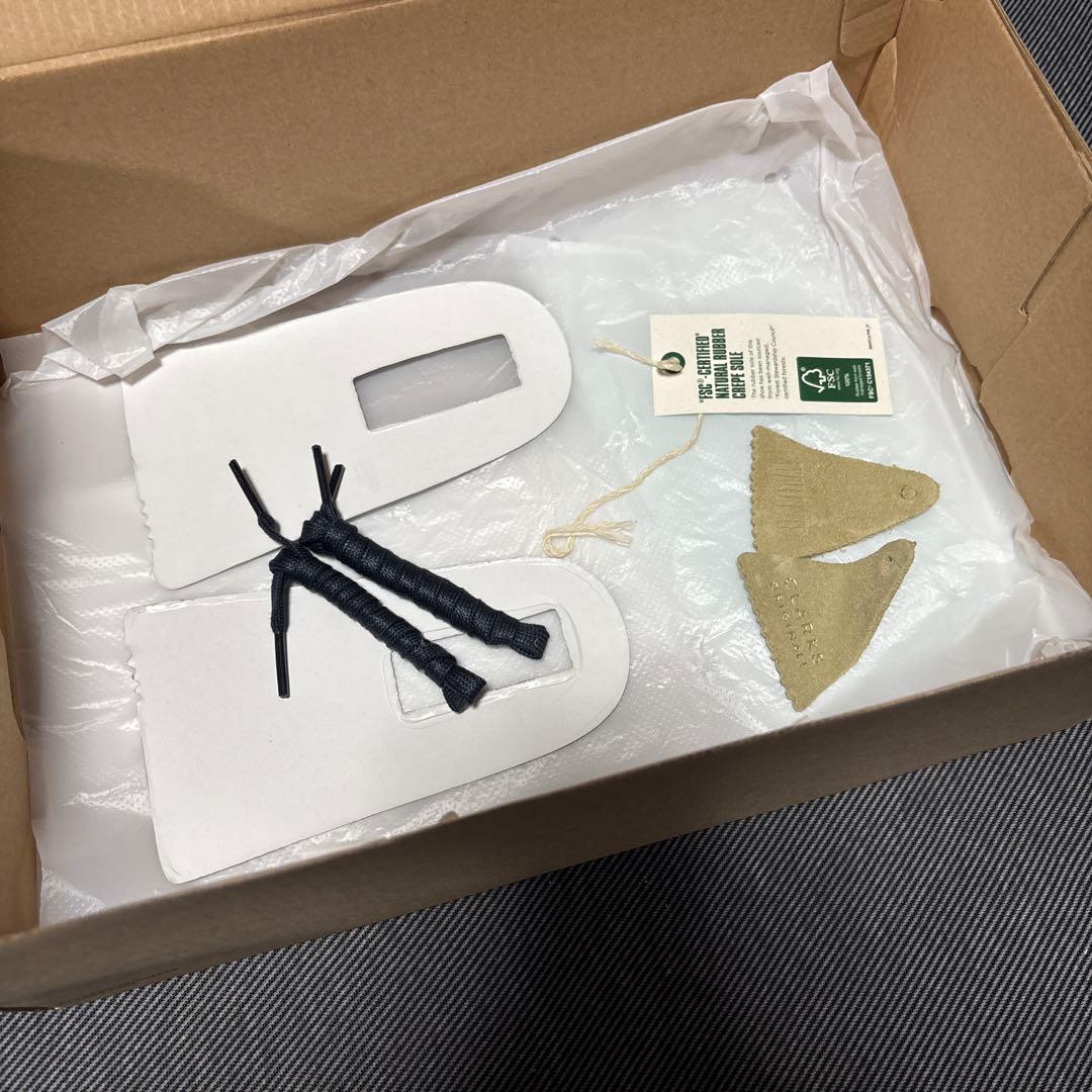 靴 Clarks wallabee boot maple suede