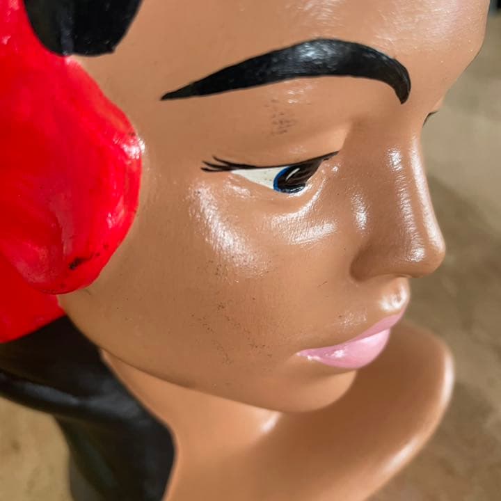 ハワイアン フラヘッド フラバスト フラガール　置物　陶器