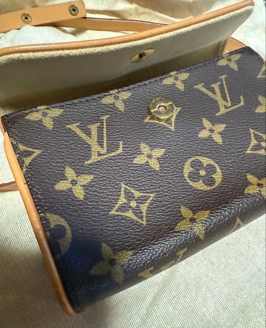 ルイ・ヴィトン ウエストバッグ モノグラムポシェットフロランティーヌM51855