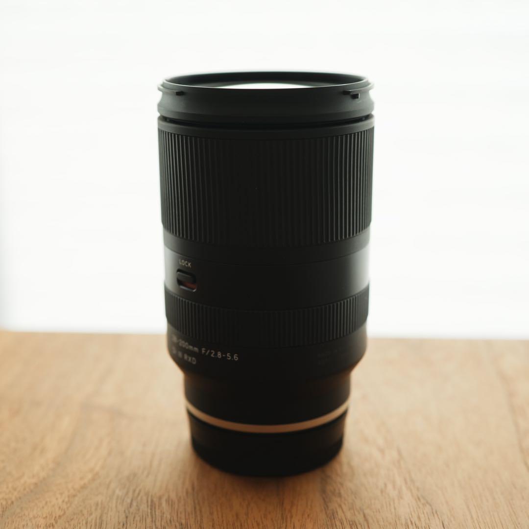 タムロン28-200mm.f2.8-5.6ソニー Eマウント 25年9月新品購入