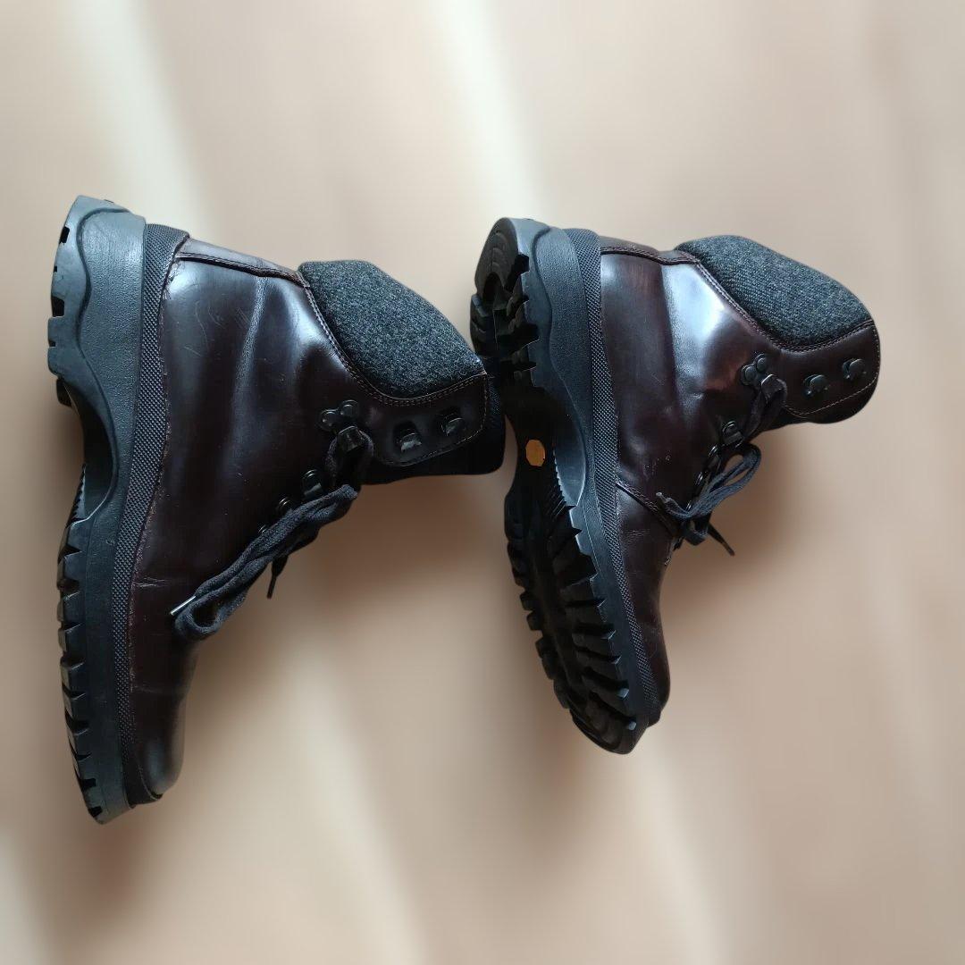 週末SALE✮　PRADA　美品　ブーツ　ショート　トレッキング　ワーク　プラダ