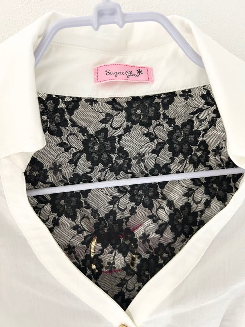 希少！美品！即日発送！MARS sugargloss バックレースシャツ