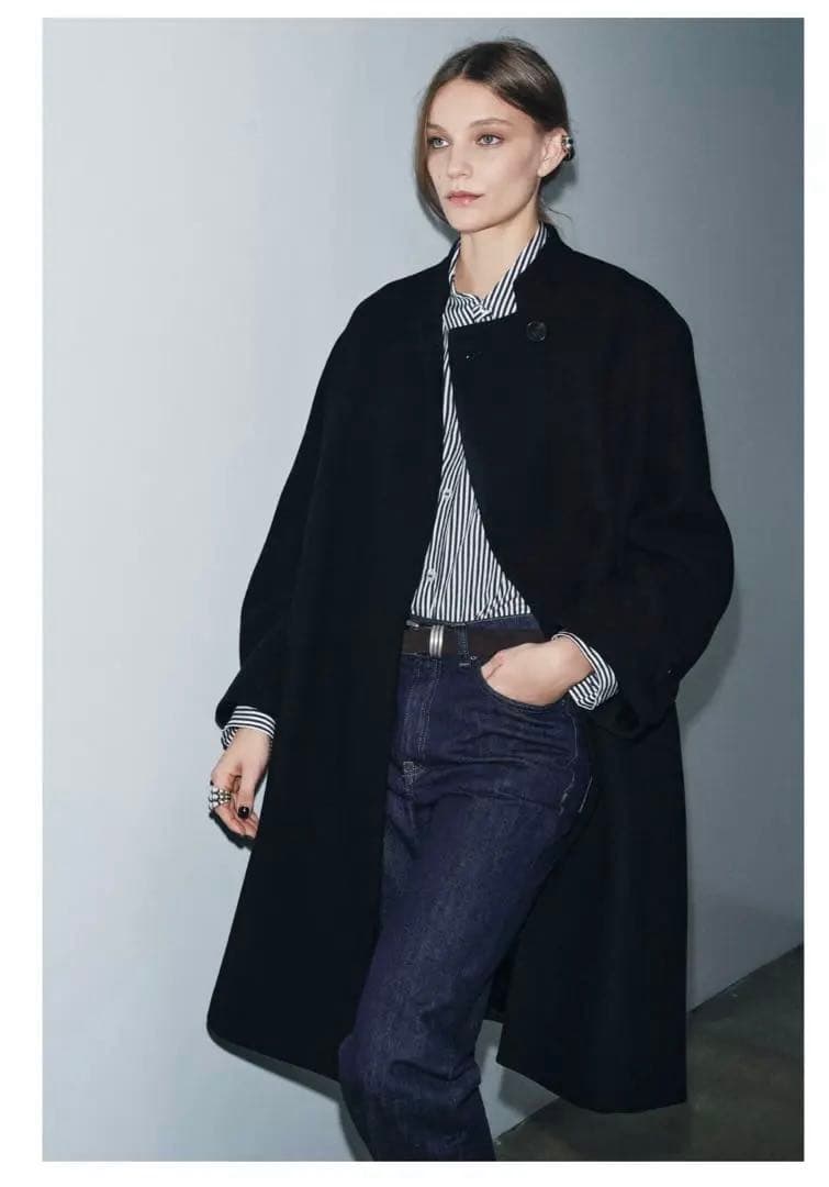 ZARA ZW COLLECTION ウールブレンドコート XS