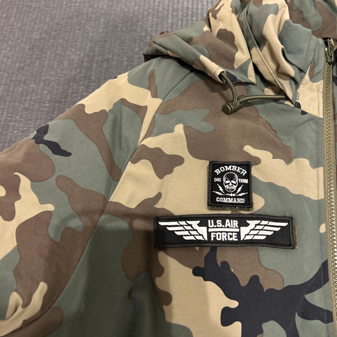 KNACKERED×HOUSTON 中綿ジャケット 迷彩　XL