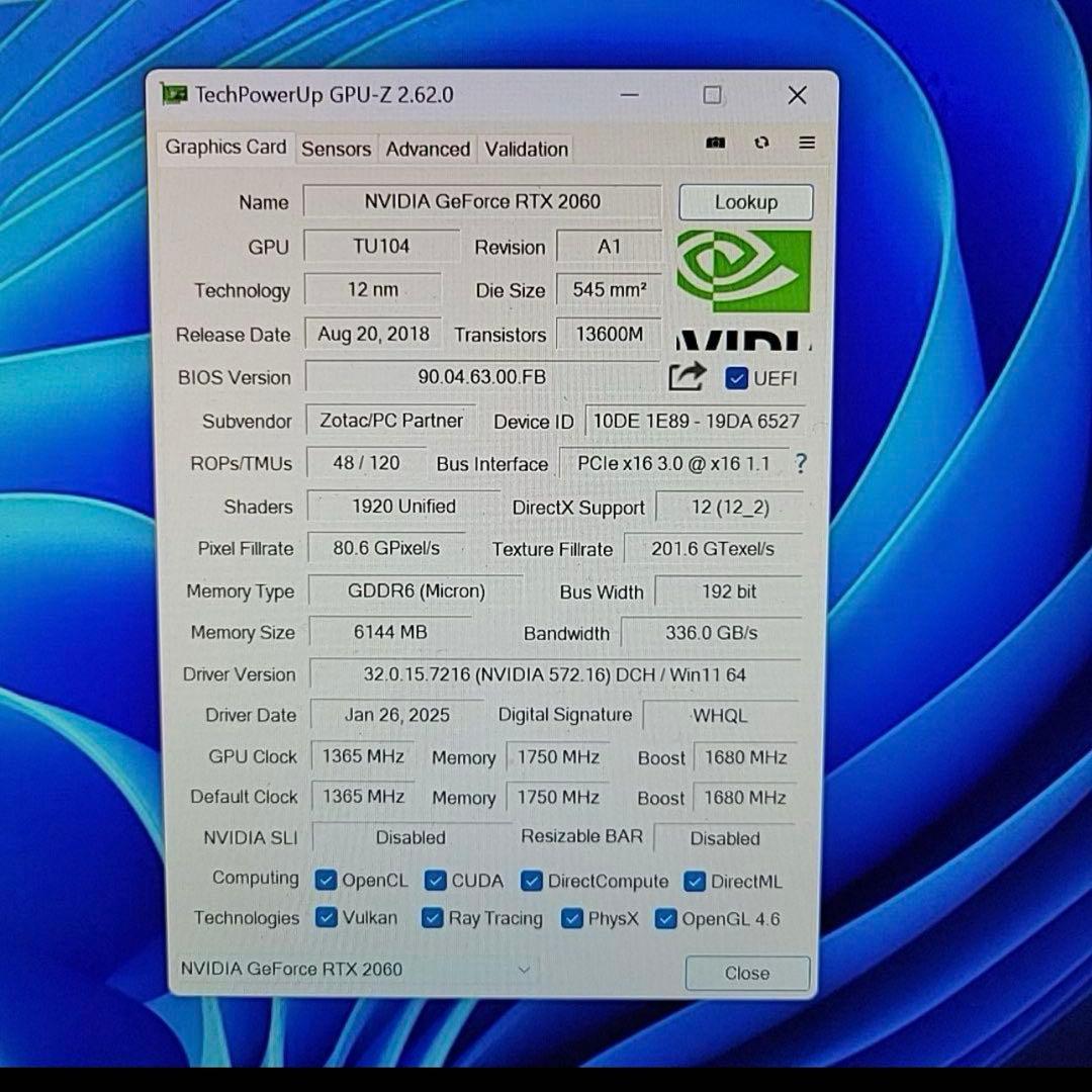 ま様PC/Ryzen5 5500/16G/RTX2060